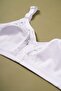 Women's Aysemin Lace Detailed Gathering White Bra D Cup - 2