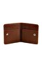 Men's Tan Argenta Genuine Leather Card Holder Wallet - 5