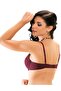 Women's Burgundy Supported Comfort Bra Mb13300-d - 2