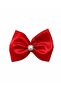 Red Satin Crystal Stone Buckle Set of 2 - 2