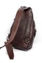 Men's Brown Cross Chest And Shoulder Bag - 4