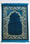 Luxury Dodya Velvet Mat (Powder Pink, Turquoise), Prayer Beads, and Skullcap for Wedding and Engagement Gift Sets - 3