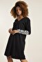 Women's V-Neck Dress - 2