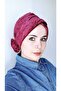 Women's Velvet Bow Bonnet Cherry - 2