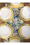 American Service, 6-Piece Plate and Runner Casablanca Flower Tk3 - 3