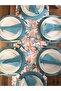 American Service, 6 Napkins, 6 Napkins and Runner Starfish Tk6 - 3
