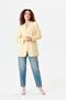 Women's Mono Collar Pocket Lined Jacket - 2
