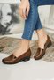 Diago Carlotti Genuine Real Leather Short Heeled Orthopedic Women's Shoes