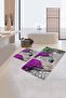Purple Ivy Street Digital Printed 2-Piece Non-Slip Base Bathroom & Kitchen Mat Set - 3