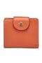 Orange Leather Women's Wallet 05674H67 - 2