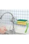 Kitchen Bathroom Shower Faucet Top Rack Soap Sponge Hanger Shelf Single Layer - 3