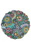Set of 6 Coasters with Different Shape Patterns - 6