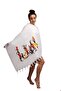 Beach Towel Peshtemal Sea Turkish Bath Sunbed Towel Cover Peshtemal (tulip) - 2