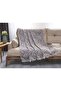 Lady Sofa Shawl, 100% Cotton Washed and Soft Fabric, 130*190 Cm - 2