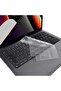 Macbook Pro 2021 16 Inch M1 A2485 Compatible Turkish Q Keyboard Transparent Keyboard Protective Case