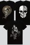 Bearded Skull, Live Fast, Joker with Coat Men's T-Shirt Eco Pack of 3