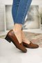 Diago Carlotti Genuine Real Leather Short Heeled Orthopedic Women's Shoes - 3