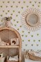 Gold Kids Room Wall Sticker 104 Pieces