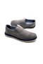 Genuine Nubuck Leather Gray Color Men's Shoes