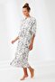 Combed Cotton Mood Comfortlux Chief Collar Dress 9211 - White - 2