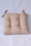 Lina Polka Dot Beige Pofidik Chair Cushion - 4
