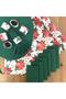 American Tablecloth, 6 Napkins, 6 Napkin Rings, and Runner Christmas Flower, Christmas Table, Christmas