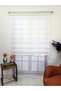 Mikro Pliseli Zebra Stor Perde Beyaz Mz483 - 6