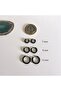 Surgical Steel Black Hoop Earring Set - Three Pairs - Ring Diameter 7mm/9mm And 12mm - 2