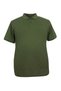 Men's Large Size Oversize Polo Collar Plain Pique T-Shirt