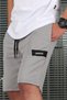 Painted Gray Men's Basic Capri Shorts - 2