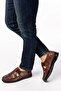 Genuine Leather, Anti-Sweat, Air Conditioned Sole, Comfortable Fit Men's Sandals - 4