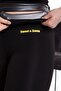 Sauna Leggings Black Women - Men - 4