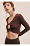 Cut-out Detailed Knitted Sweater