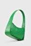 Women's Green Baguette Bag 214 - 3