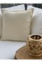 Decorative Bohemian Throw Pillow Cover Set of 3 Ecru - 5