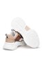 Women's Tan White Sneakers - 7