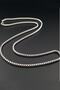 316L Stainless Steel Men's Necklace Silver Box Chain Tarnish Resistant