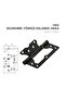 Sofuğolu 10cm Non-Directional Butterfly Door Hinge 2mm Black 15 Pieces - 4