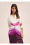 Belted Patterned Shirt - 7