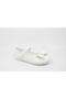 400 Girl's White Patent Leather Bow and Velcro Ballerinas - 2