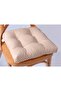 Lina Polka Dot Beige Pofidik Chair Cushion - 3