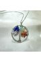 Chakra Stones Natural Stone Pendant | Tree of Life Pendant | Handmade - 2