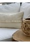 Decorative Bohemian Throw Pillow Cover Set of 3 Ecru - 4