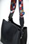 Women's Black Crossbody Shoulder Bag 045 - 7