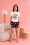 13758 Short Sleeve Yellow Shorts Set