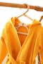 4 Layer Muslin Bathrobe – 100% Organic Cotton - Mustard - 3