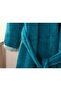Wellsoft Cotton Children's Bathrobe 6-8 Years Green - 3