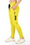 Yellow Zipper Detailed Pocket Sports Trousers - 3
