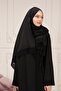 Mevlüt and Prayer Dress with Shawl - Black - 6
