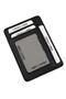 Genuine Leather 6 Card Capacity Black Unisex Card Holder - 3
